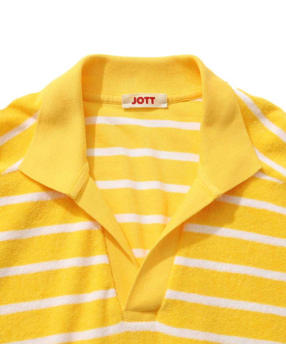 スキッパーパイルポロシャツ