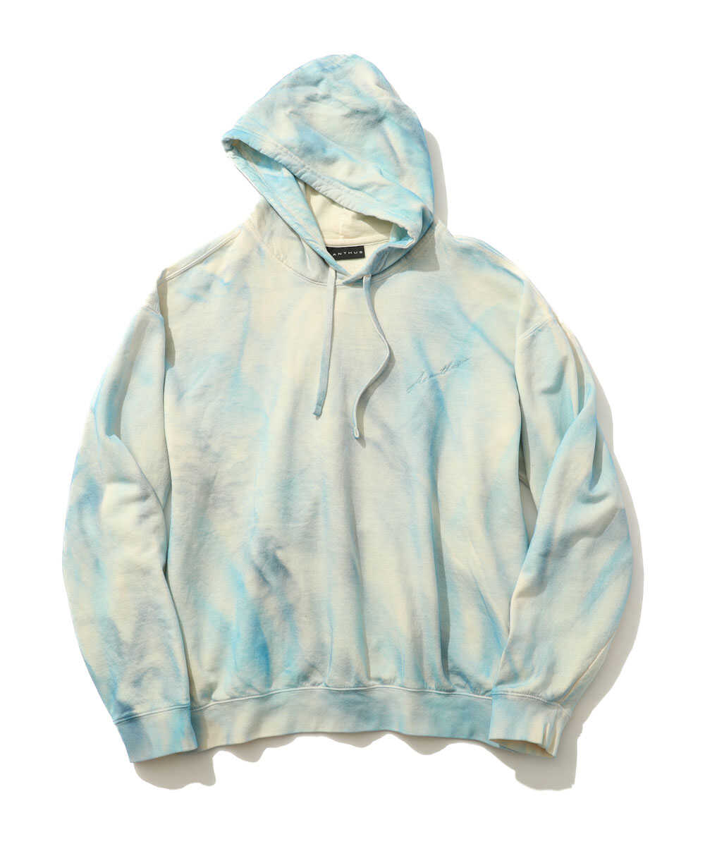 別注限定 タイダイ プルオーバーパーカ