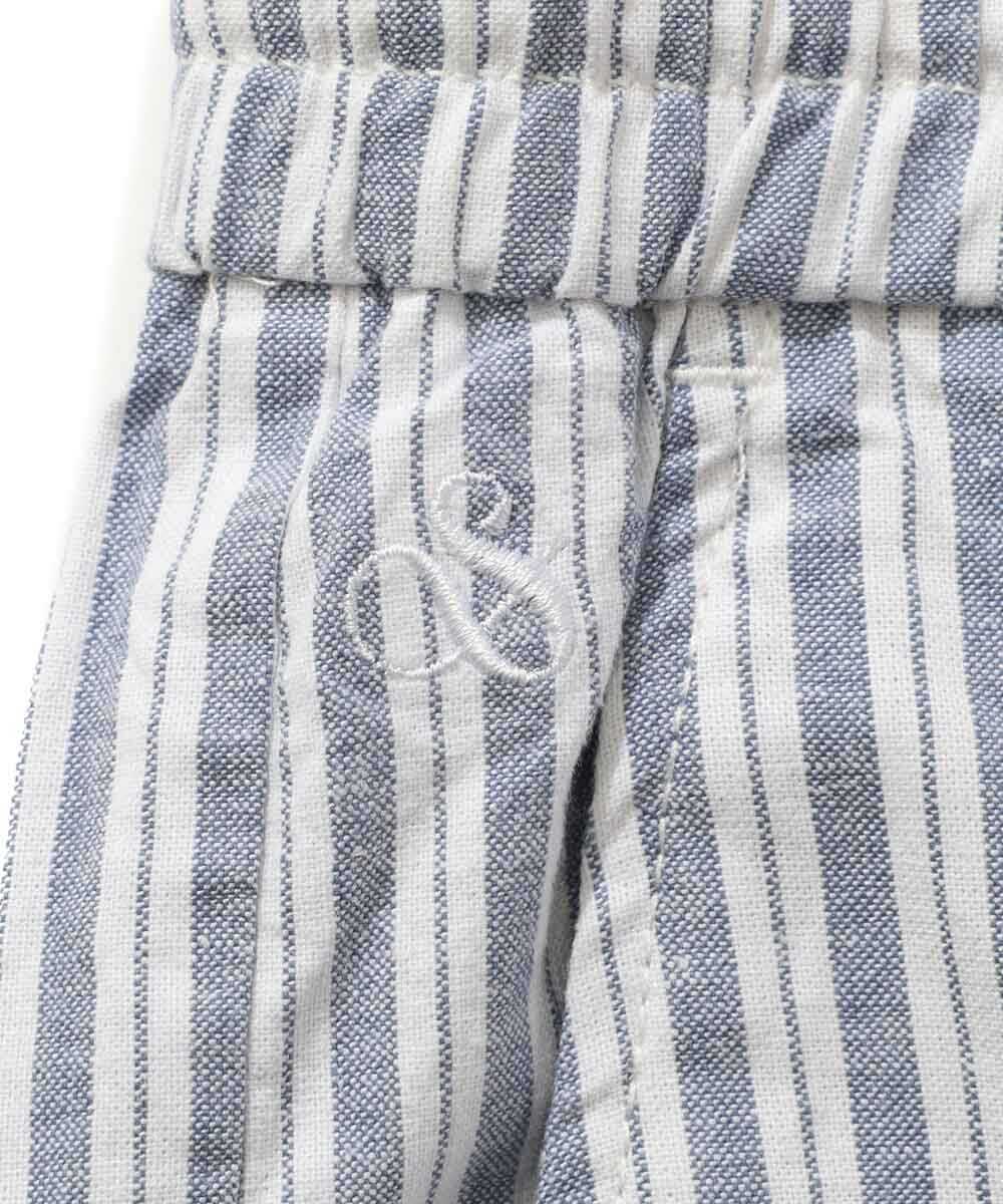 ストライプイージーパンツ