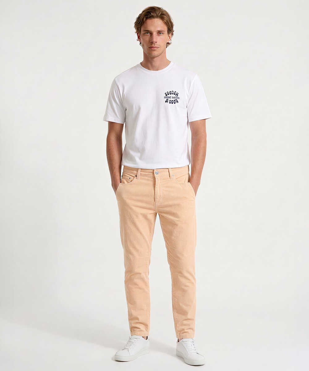 バックプリント ロゴTシャツ