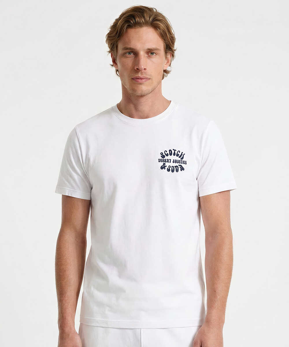 バックプリント ロゴTシャツ