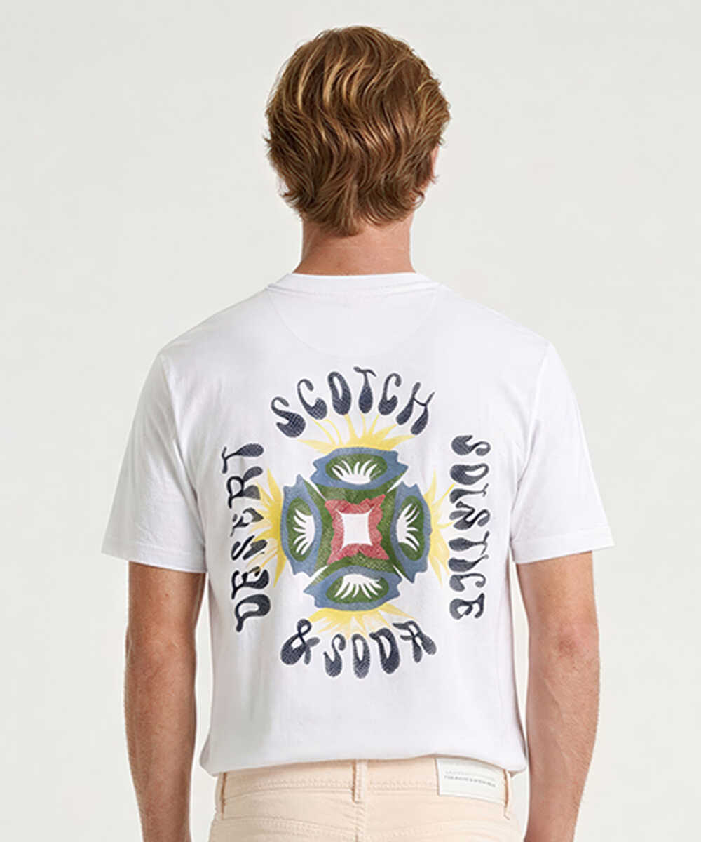 バックプリント ロゴTシャツ