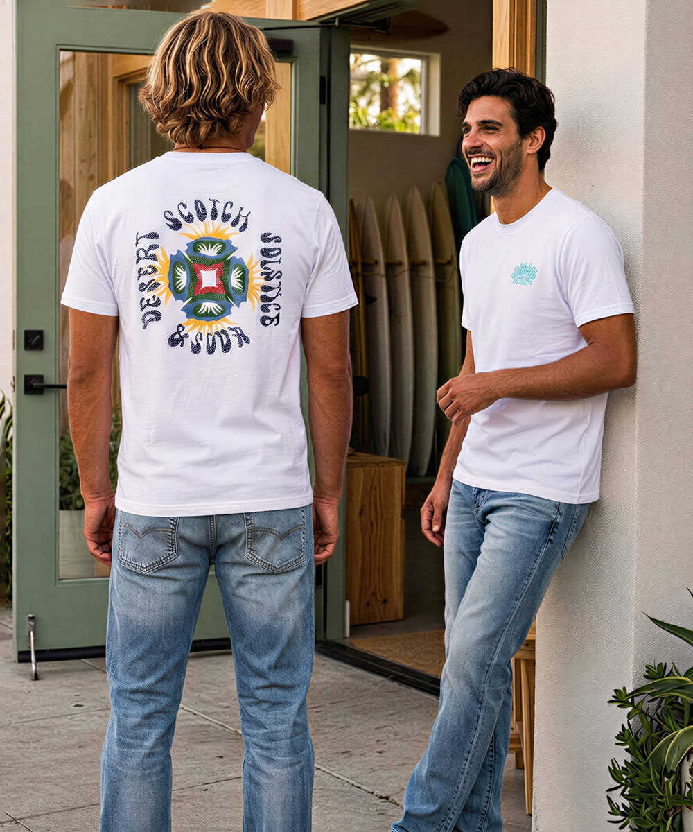 バックプリント ロゴTシャツ