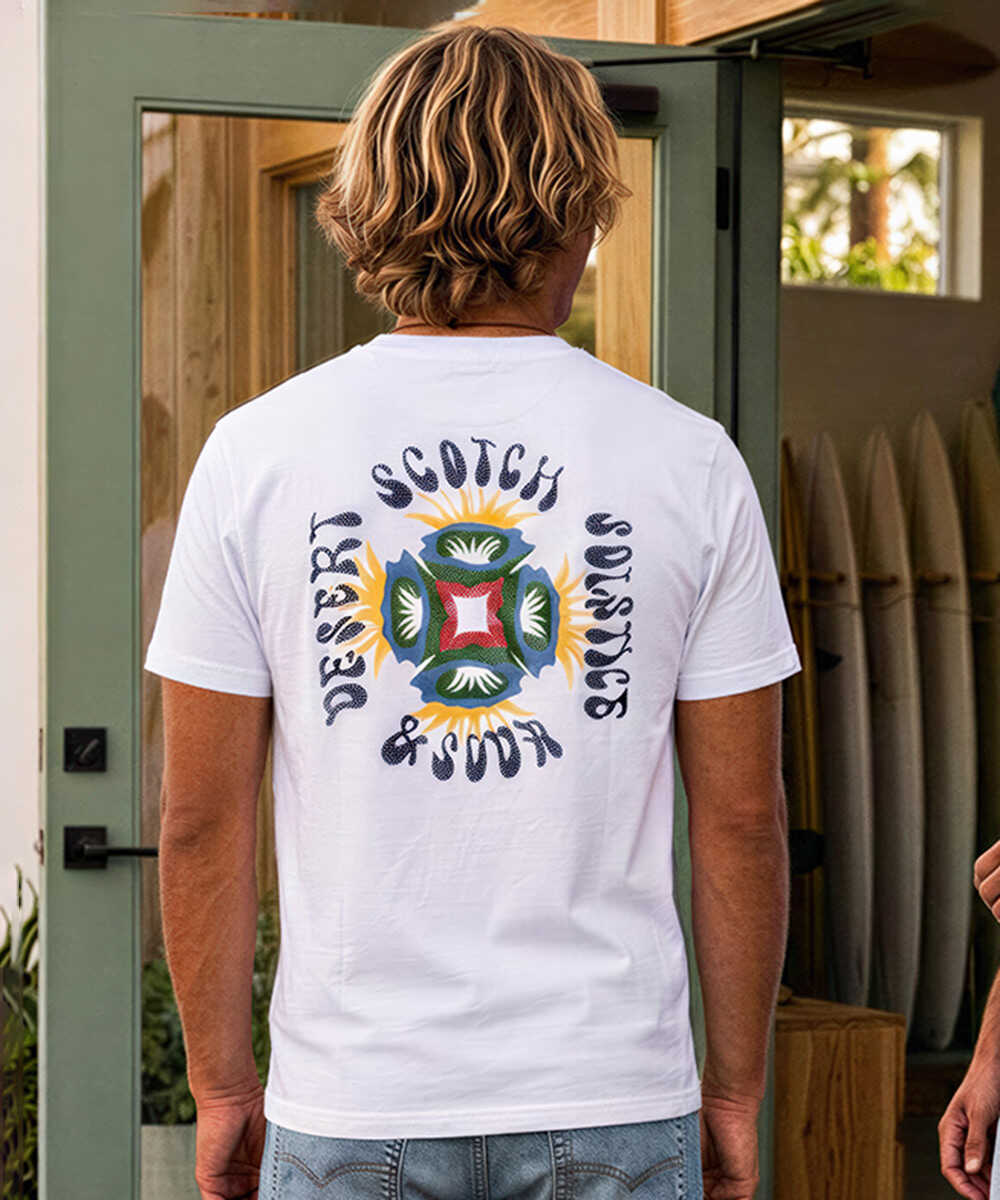 バックプリント ロゴTシャツ