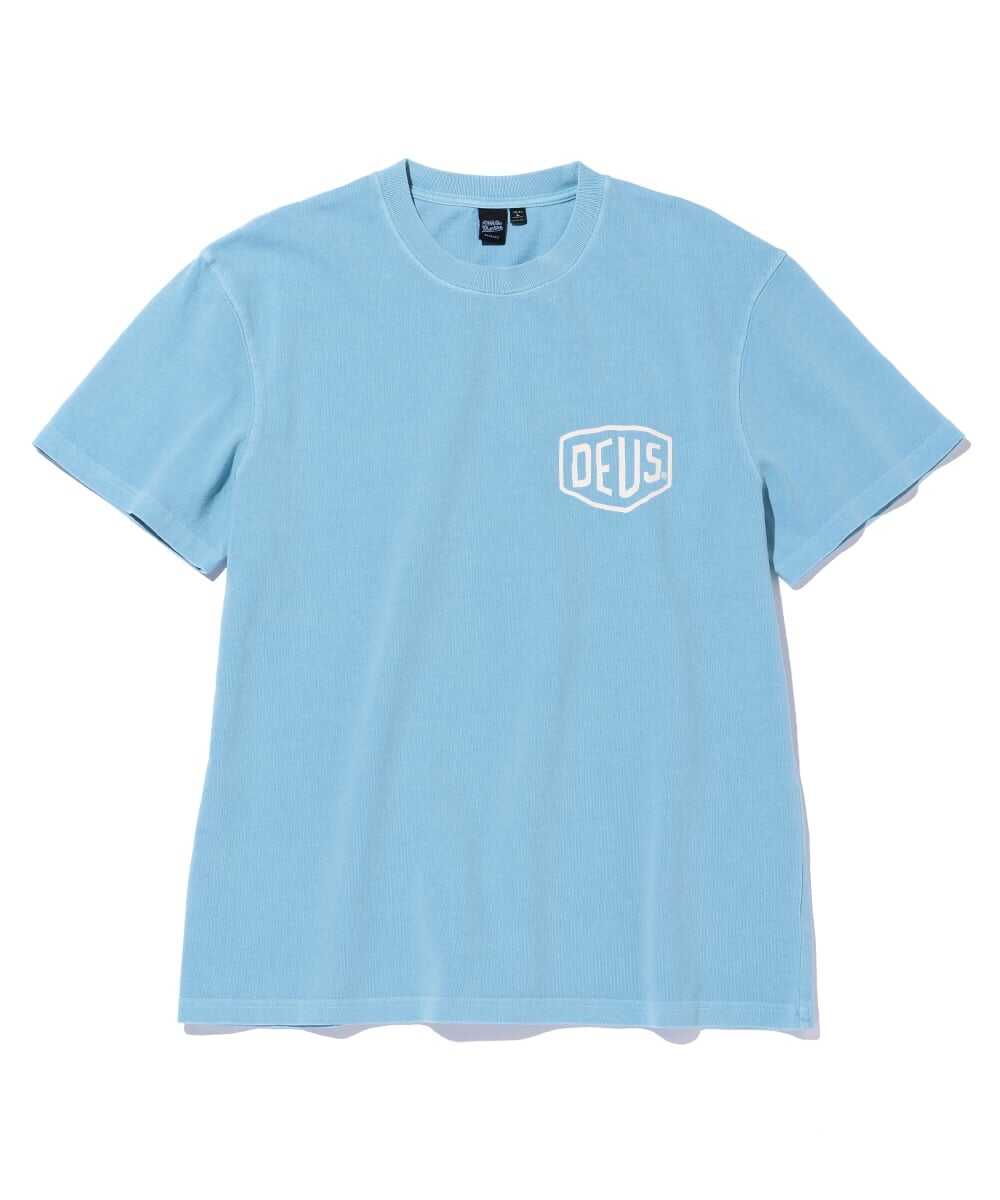 シールド ガーメントダイTシャツ