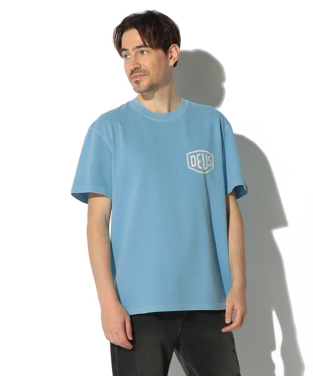 シールド ガーメントダイTシャツ