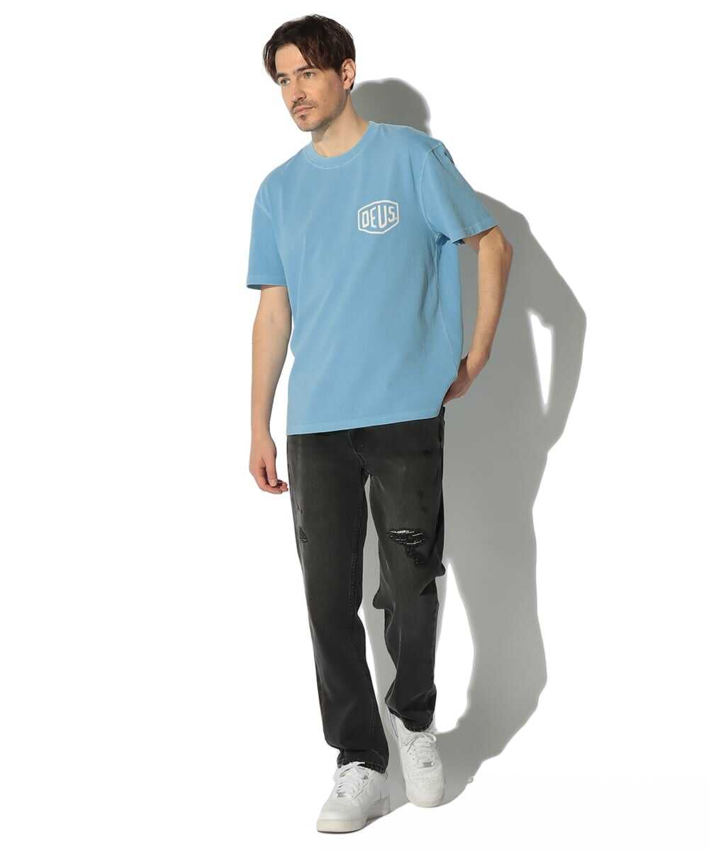 シールド ガーメントダイTシャツ