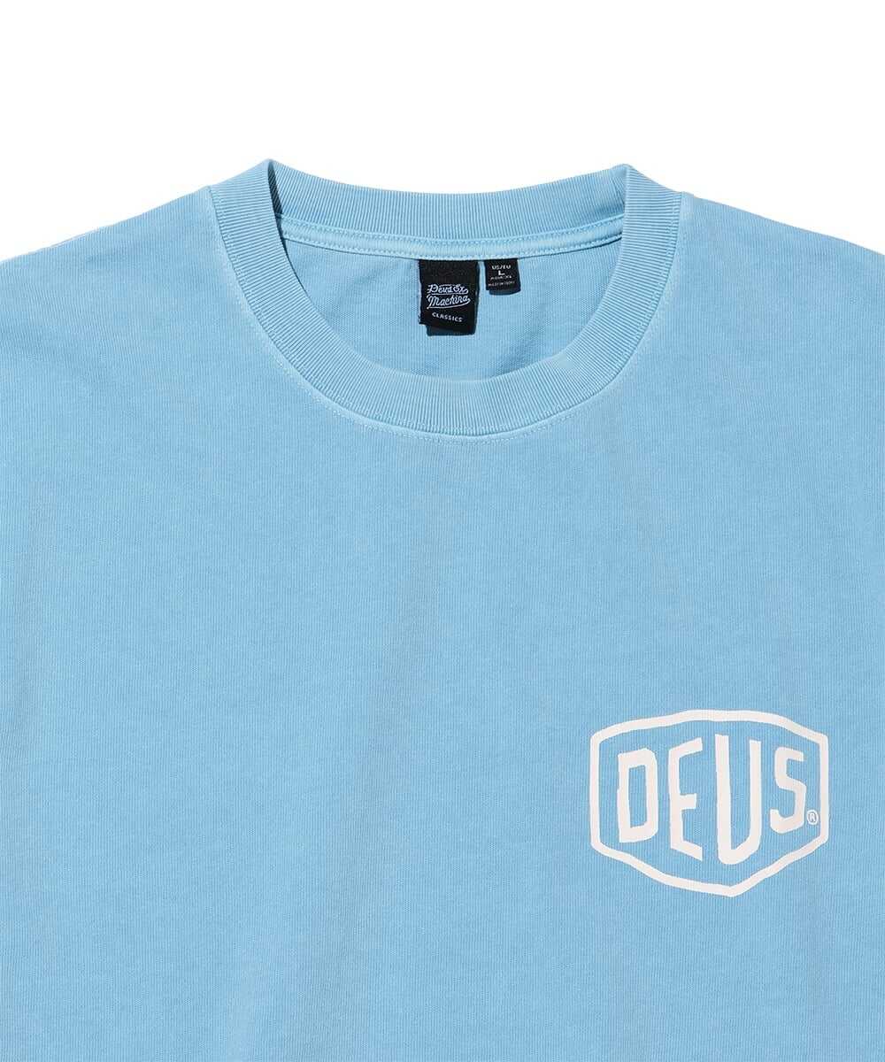 シールド ガーメントダイTシャツ