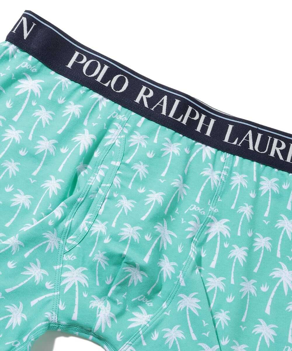 ロゴ刺繍プリントボクサーパンツ