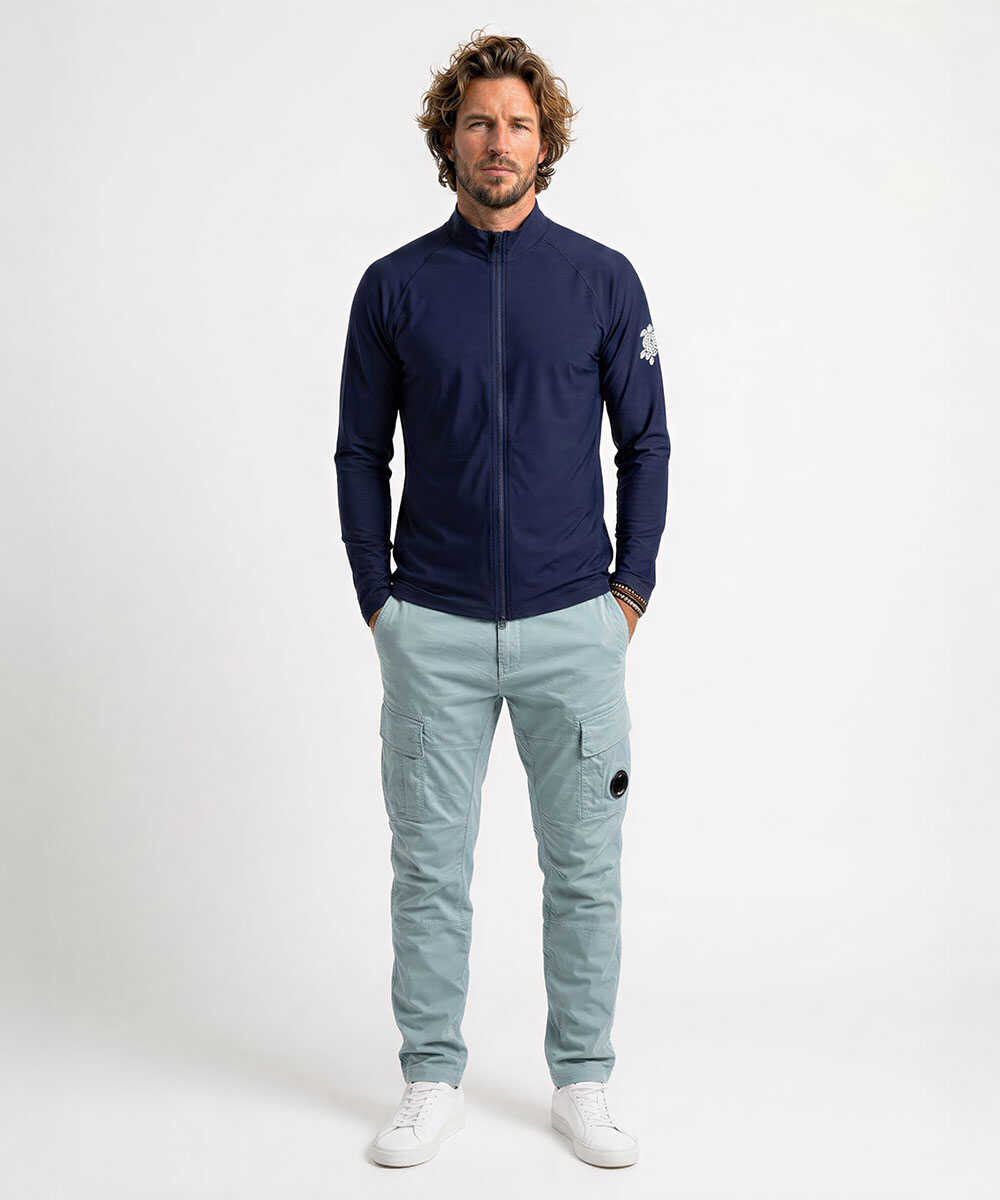 ジップアップ ラッシュガード