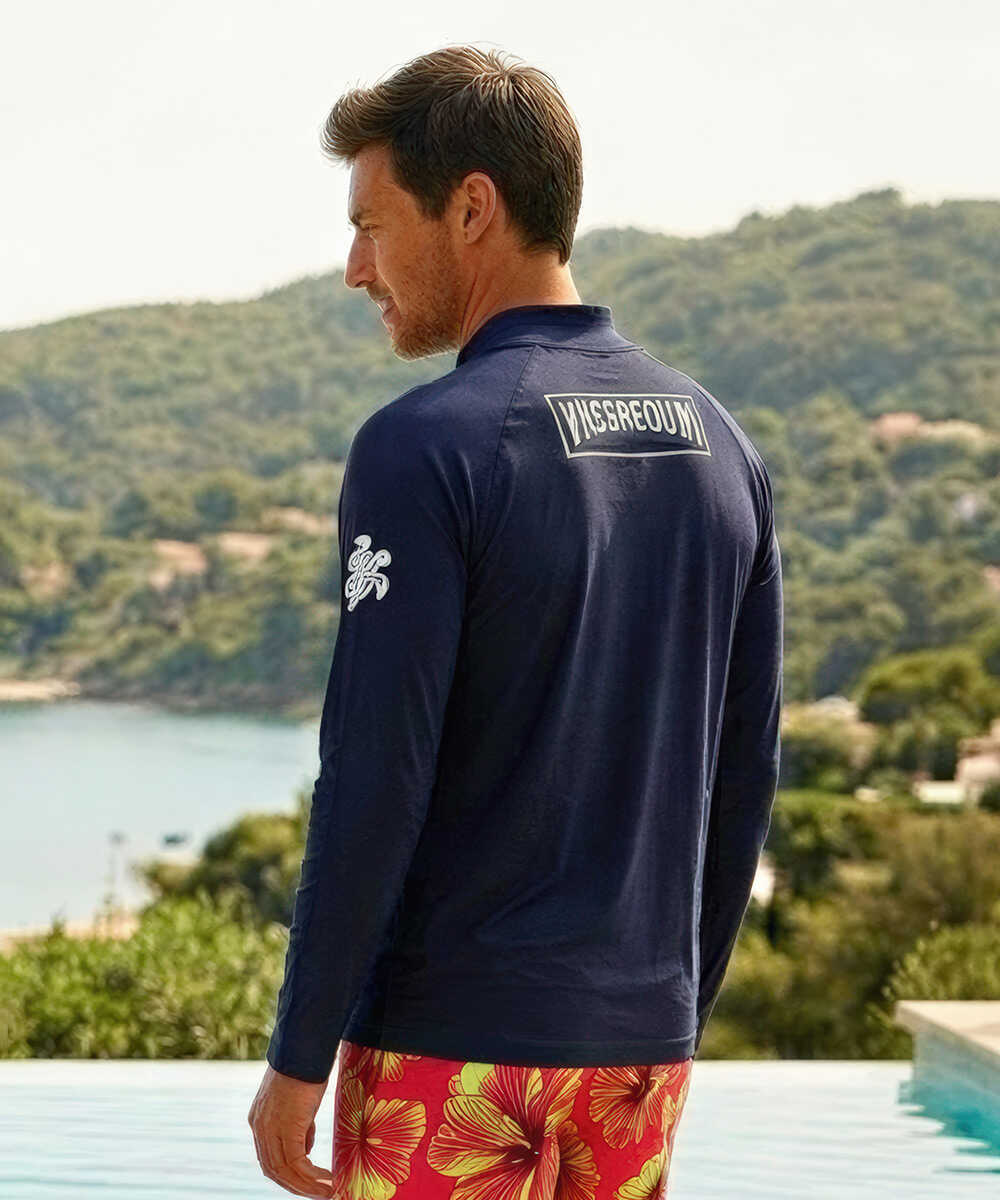 ジップアップ ラッシュガード