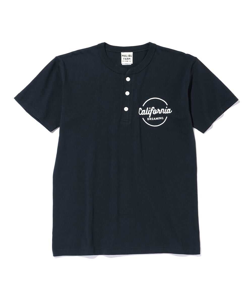 ヘビーウエイト ヘンリーネックTシャツ