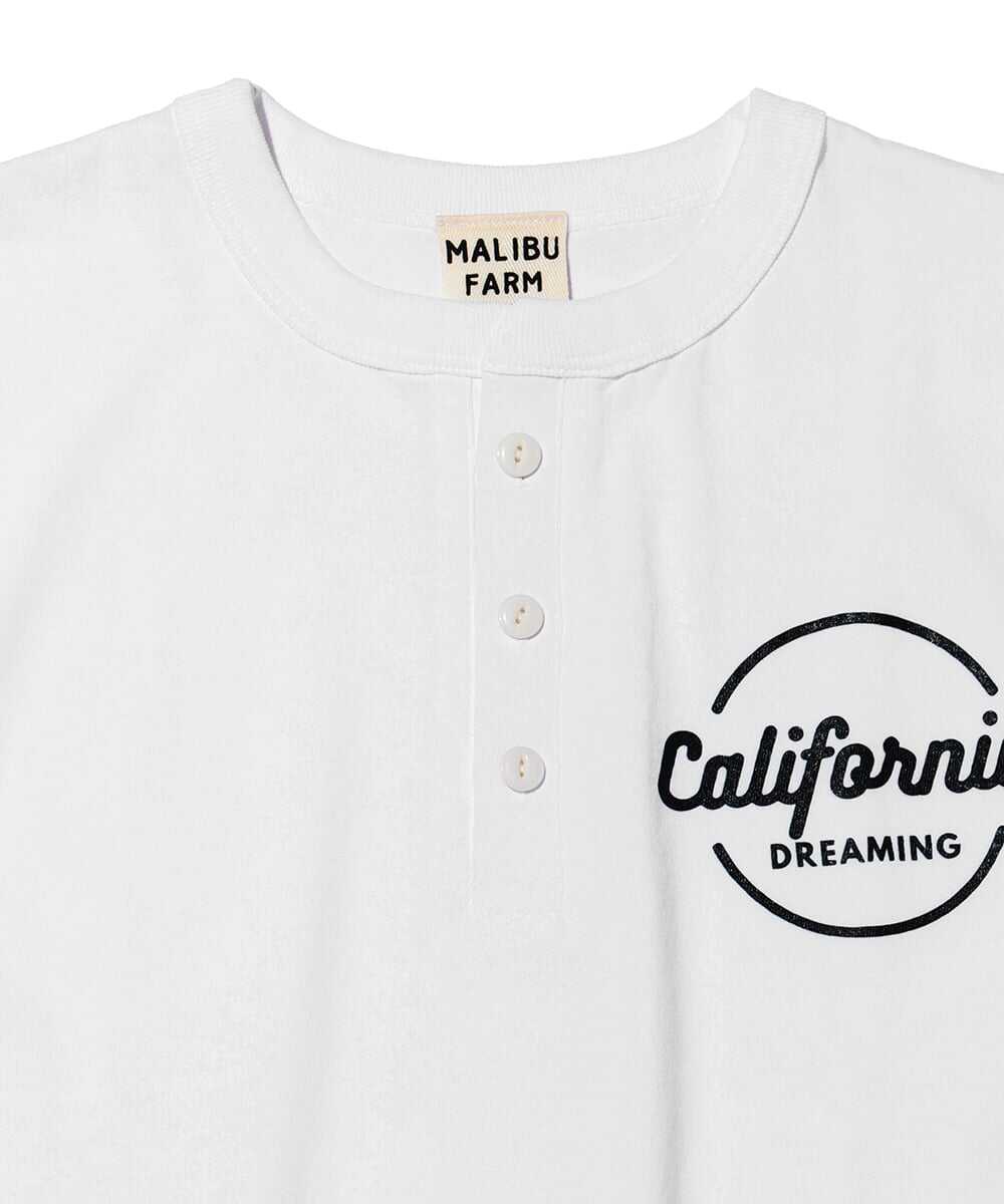 ヘビーウエイト ヘンリーネックTシャツ