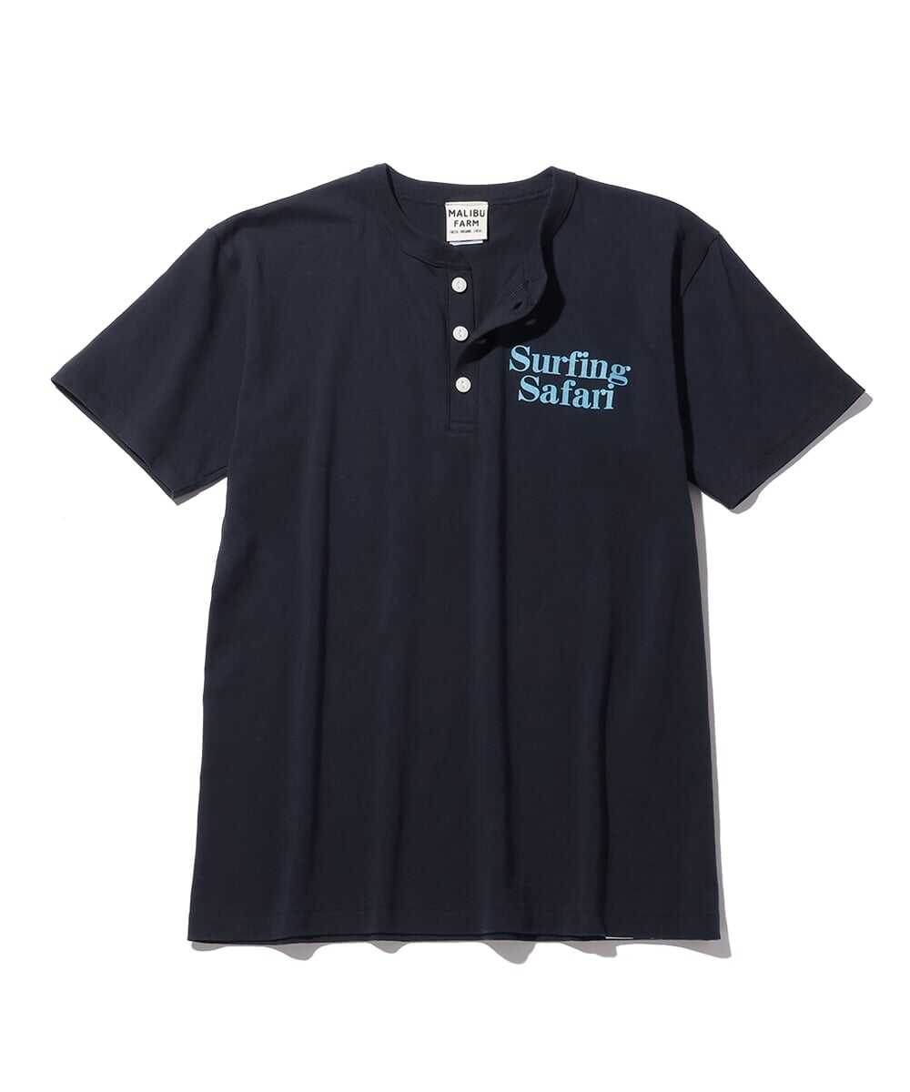 ヘビーウエイト ヘンリーネックTシャツ