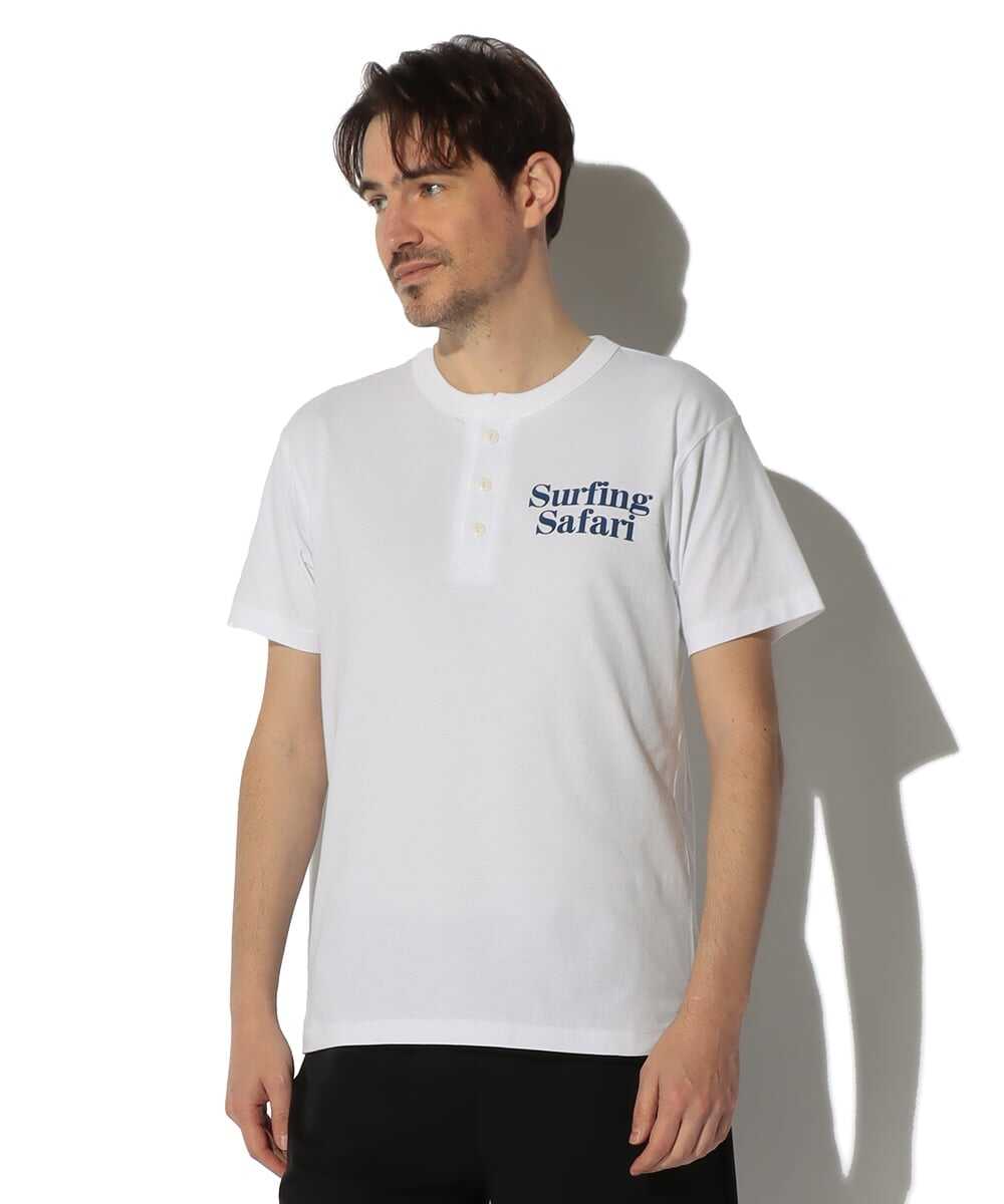 ヘビーウエイト ヘンリーネックTシャツ