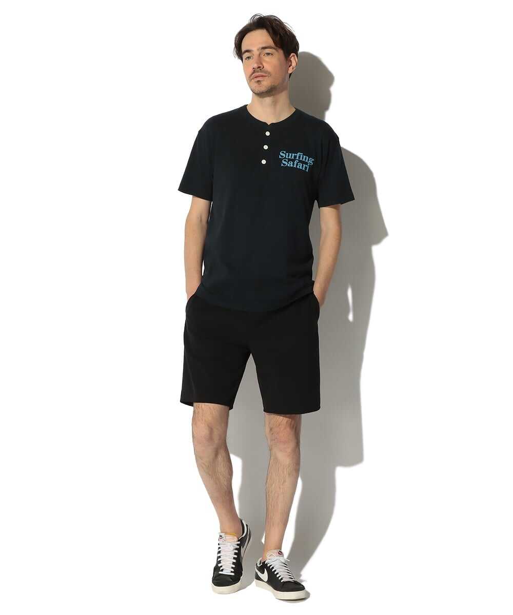 ヘビーウエイト ヘンリーネックTシャツ