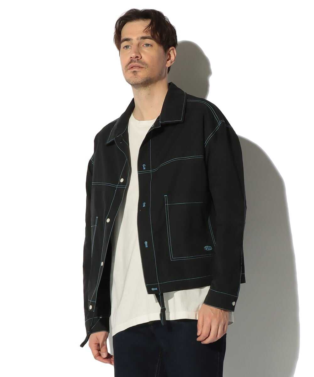 カバーオール コーチシャツ