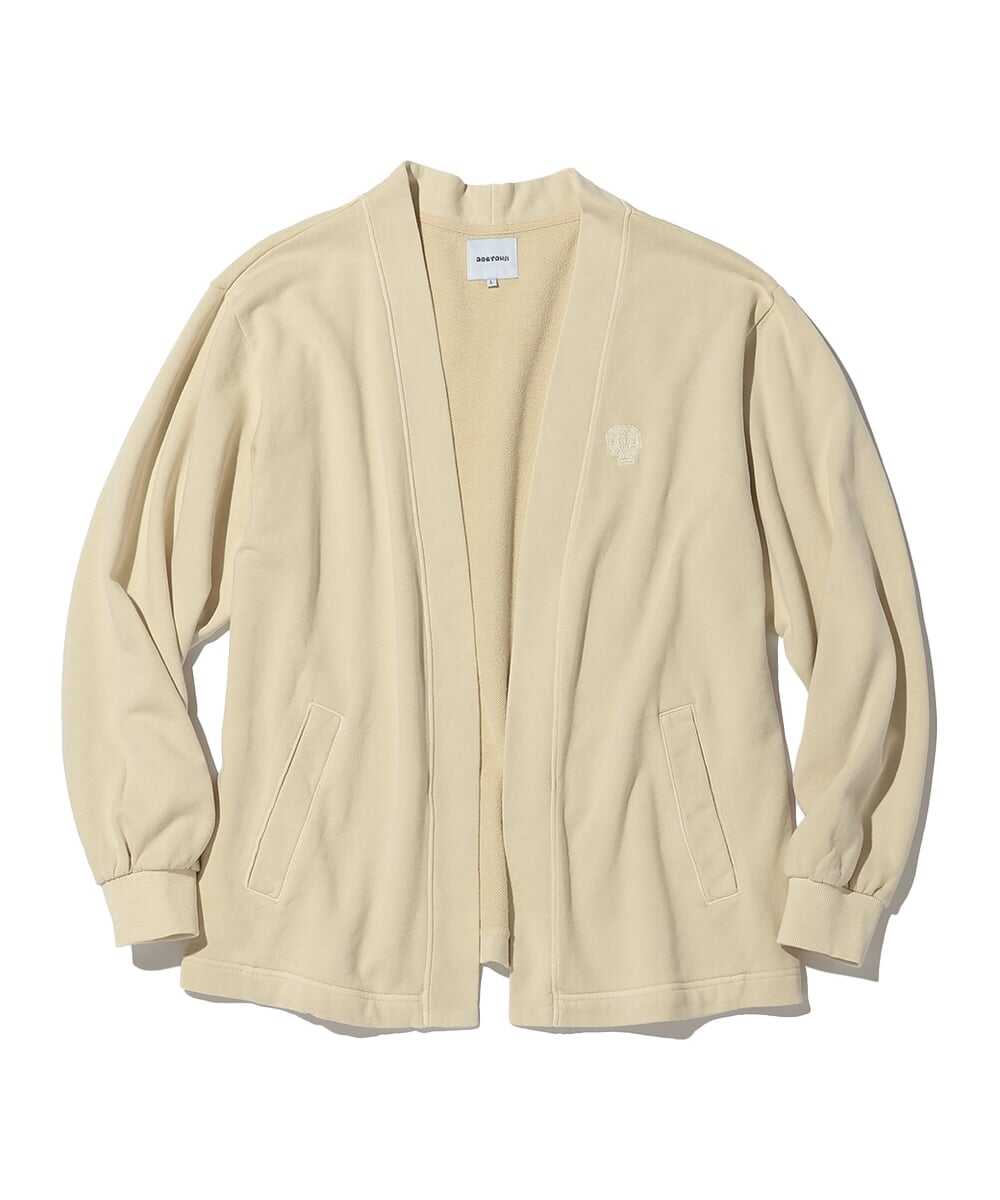 クロスロゴ ワンポイント スウェット カーディガン