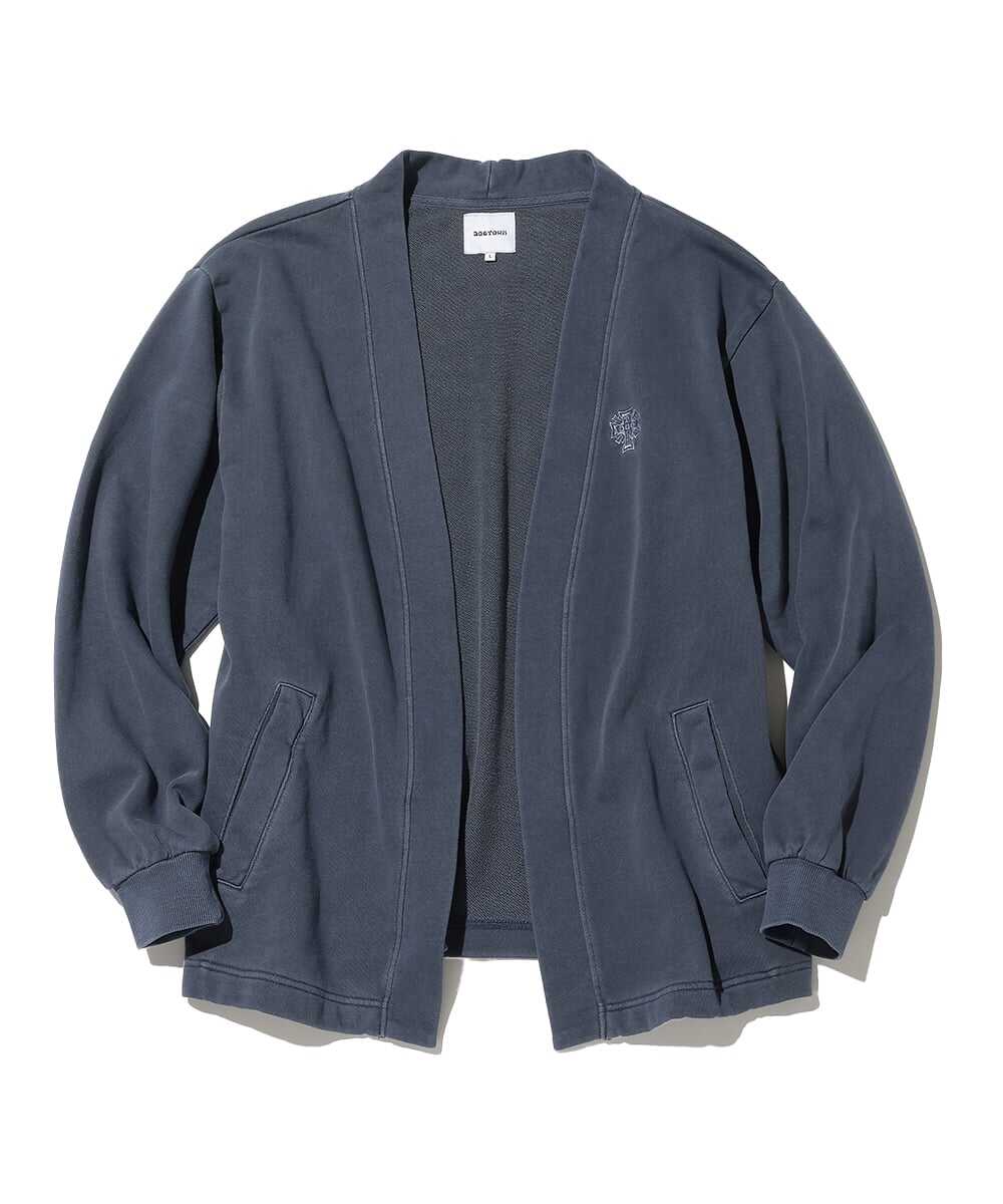 クロスロゴ ワンポイント スウェット カーディガン