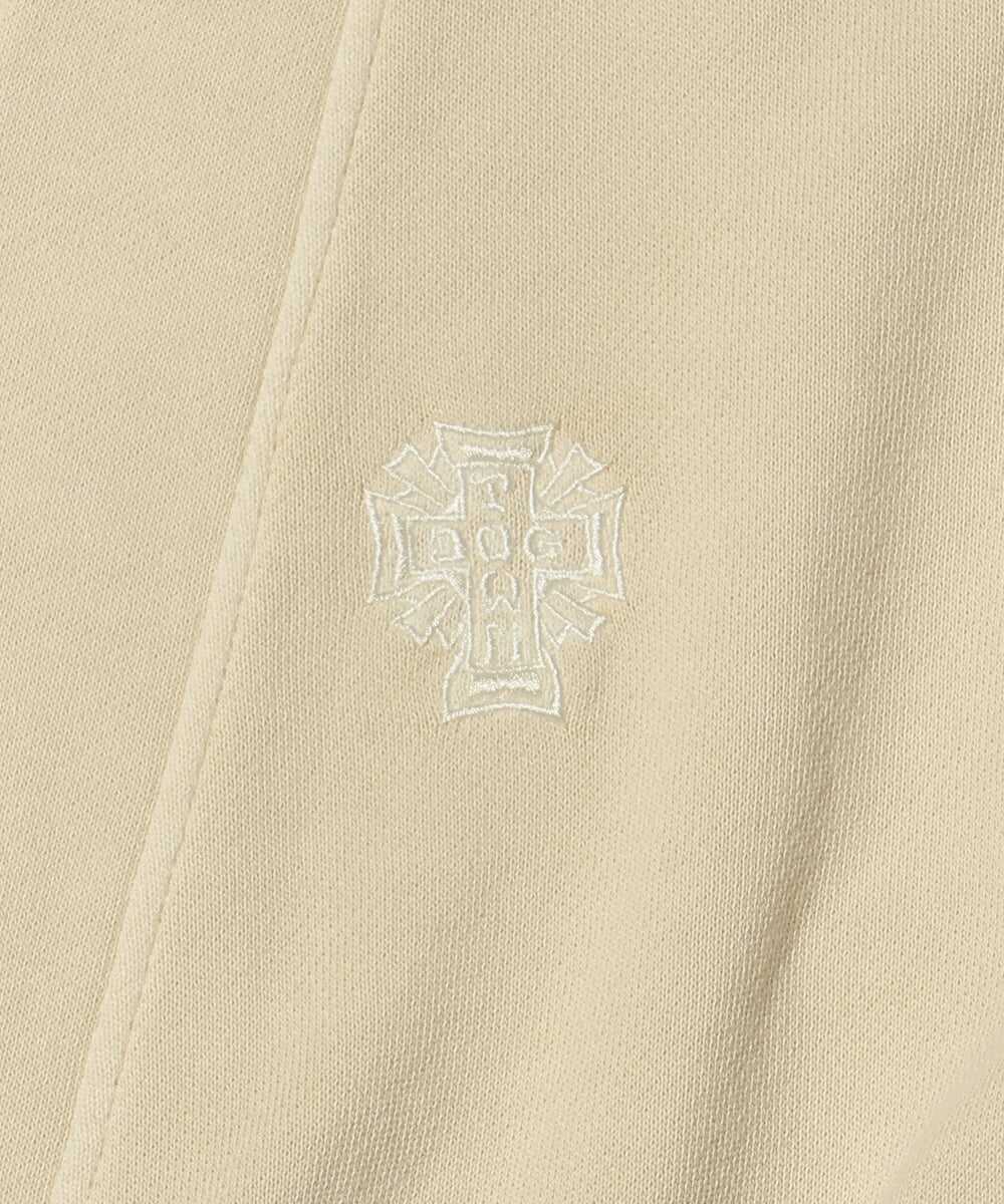 クロスロゴ ワンポイント スウェット カーディガン