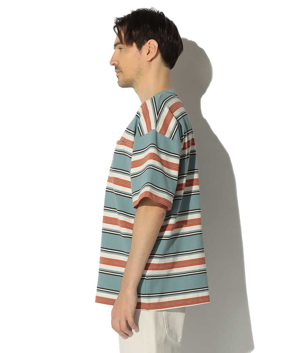 ピケ マルチボーダー Tシャツ