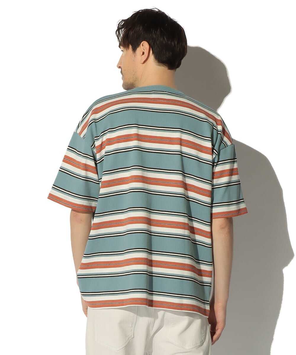 ピケ マルチボーダー Tシャツ