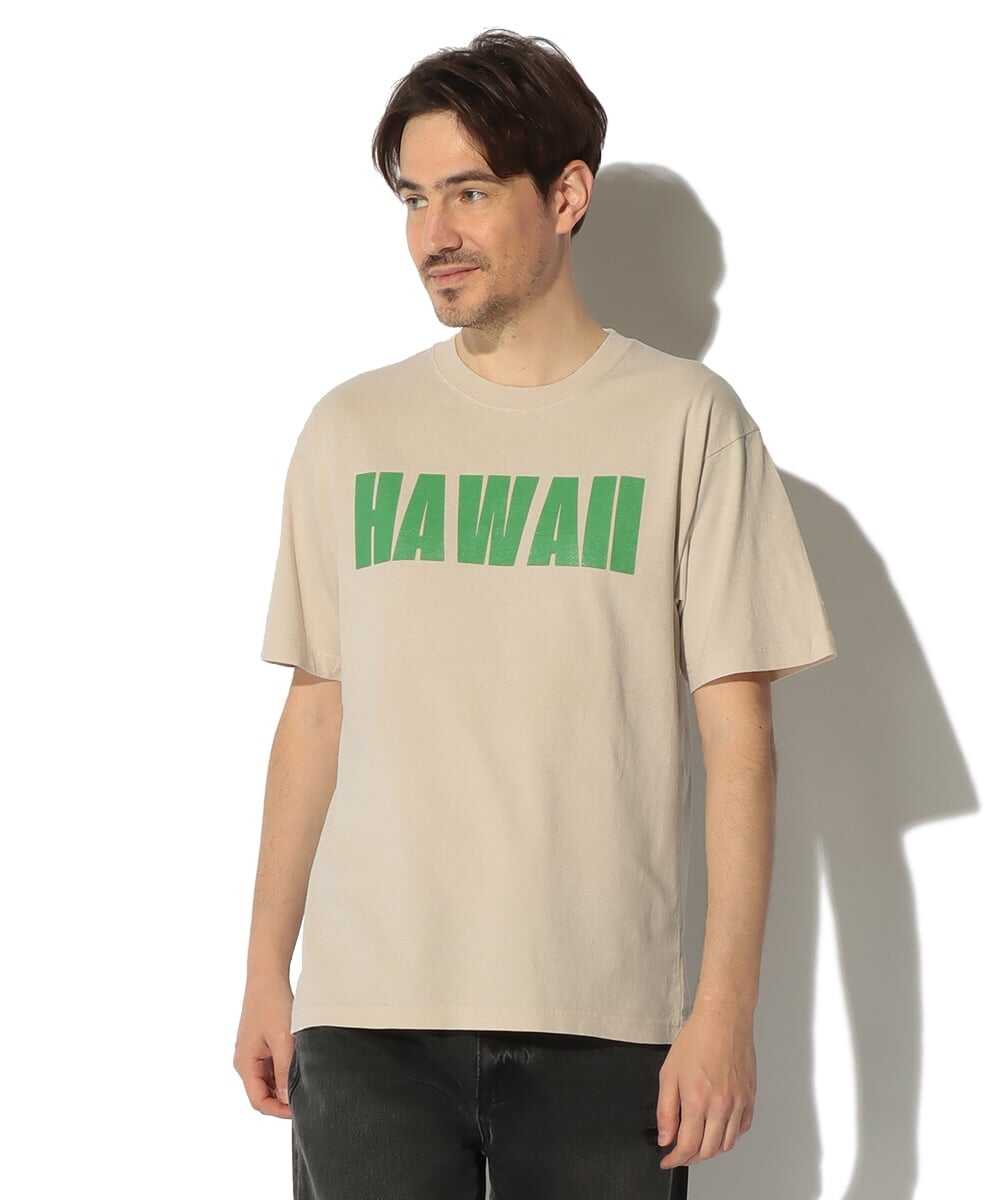 ヘビーウエイト ピグメントダイプリントT