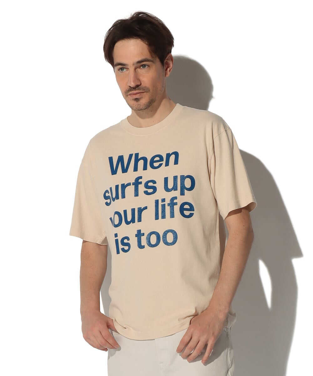 ヘビーウエイト ピグメントダイプリントT