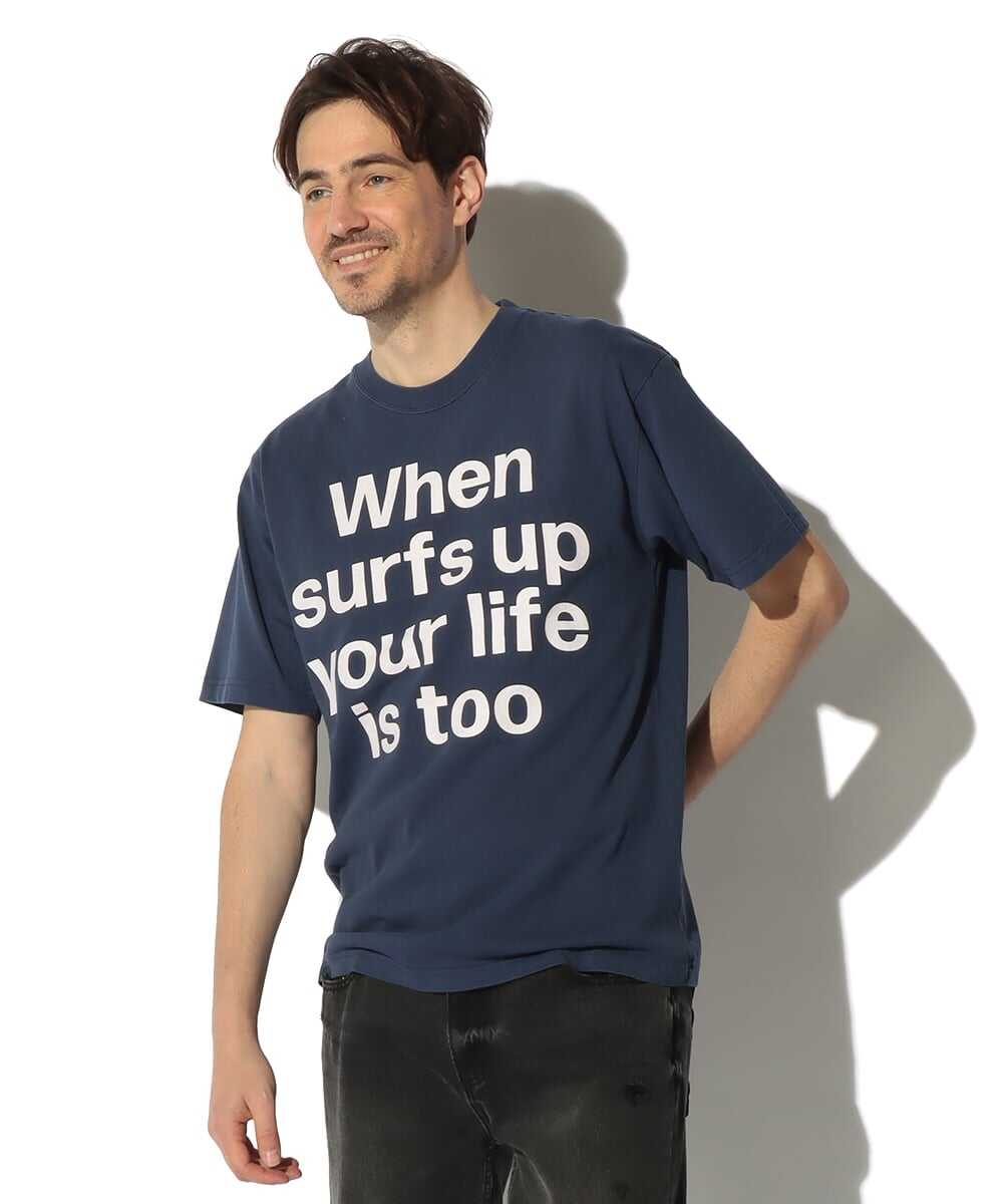 ヘビーウエイト ピグメントダイプリントT