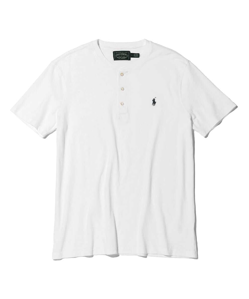 ヘンリーネックTシャツ