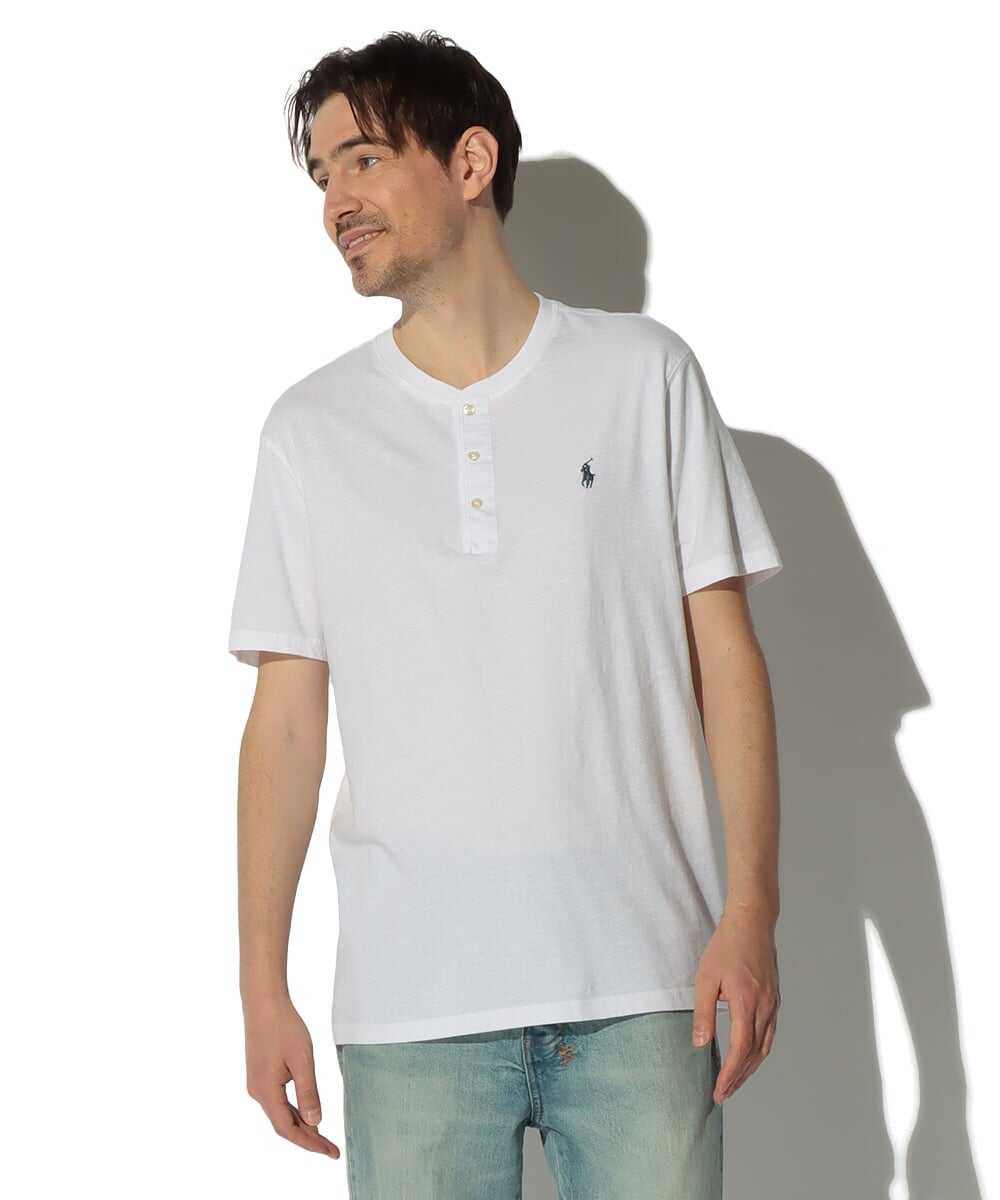 ヘンリーネックTシャツ