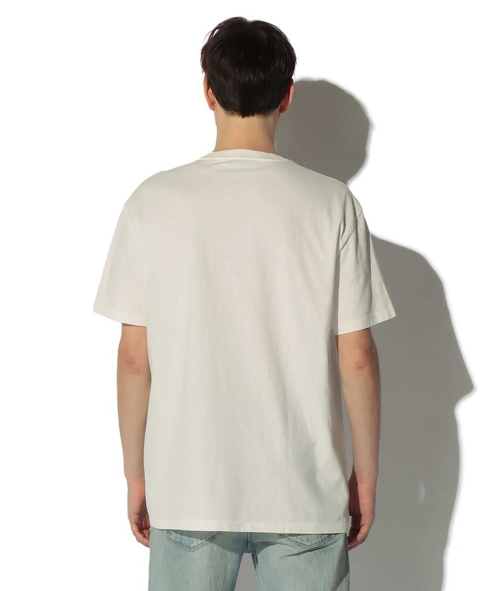 ウォッシュ加工 ミディアムウェイト ポケットTシャツ