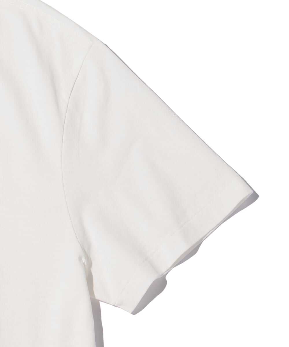 ウォッシュ加工 ミディアムウェイト ポケットTシャツ