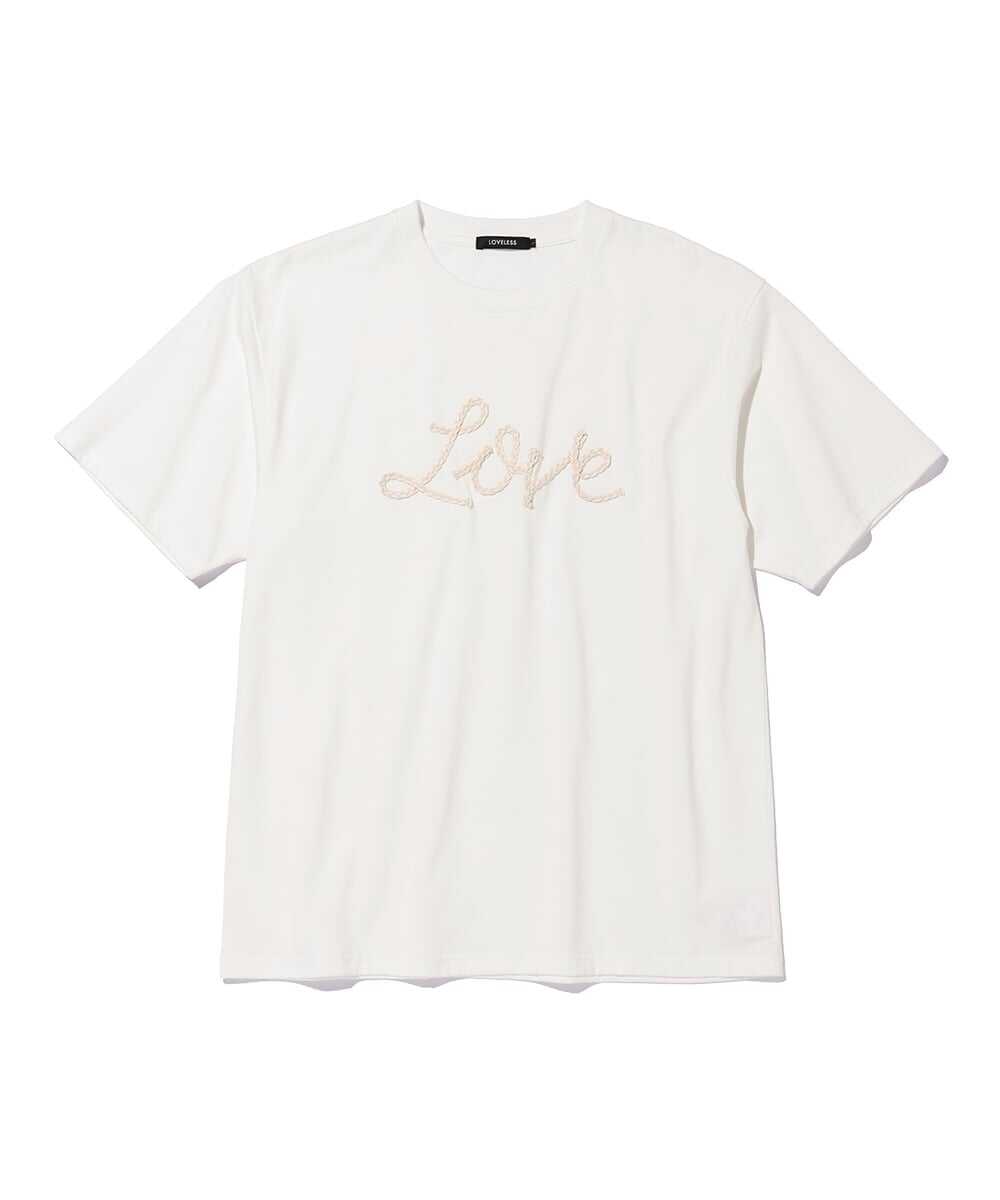 LOVEコード刺繍T シャツ
