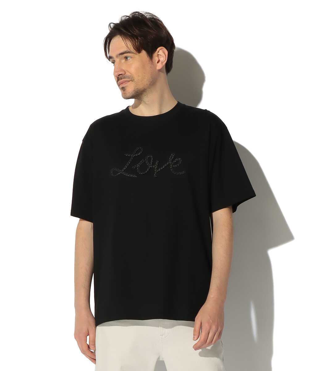 LOVEコード刺繍T シャツ