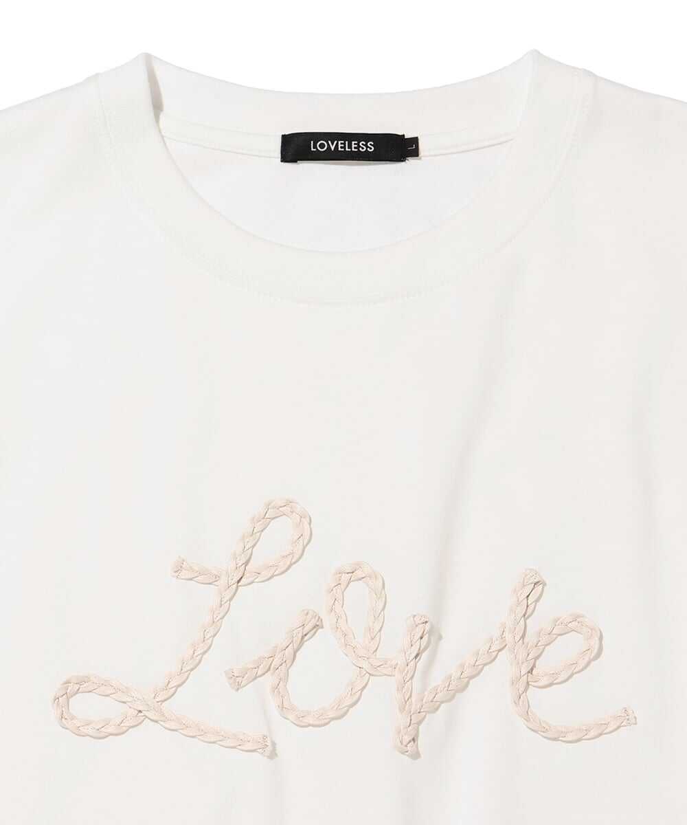 LOVEコード刺繍T シャツ