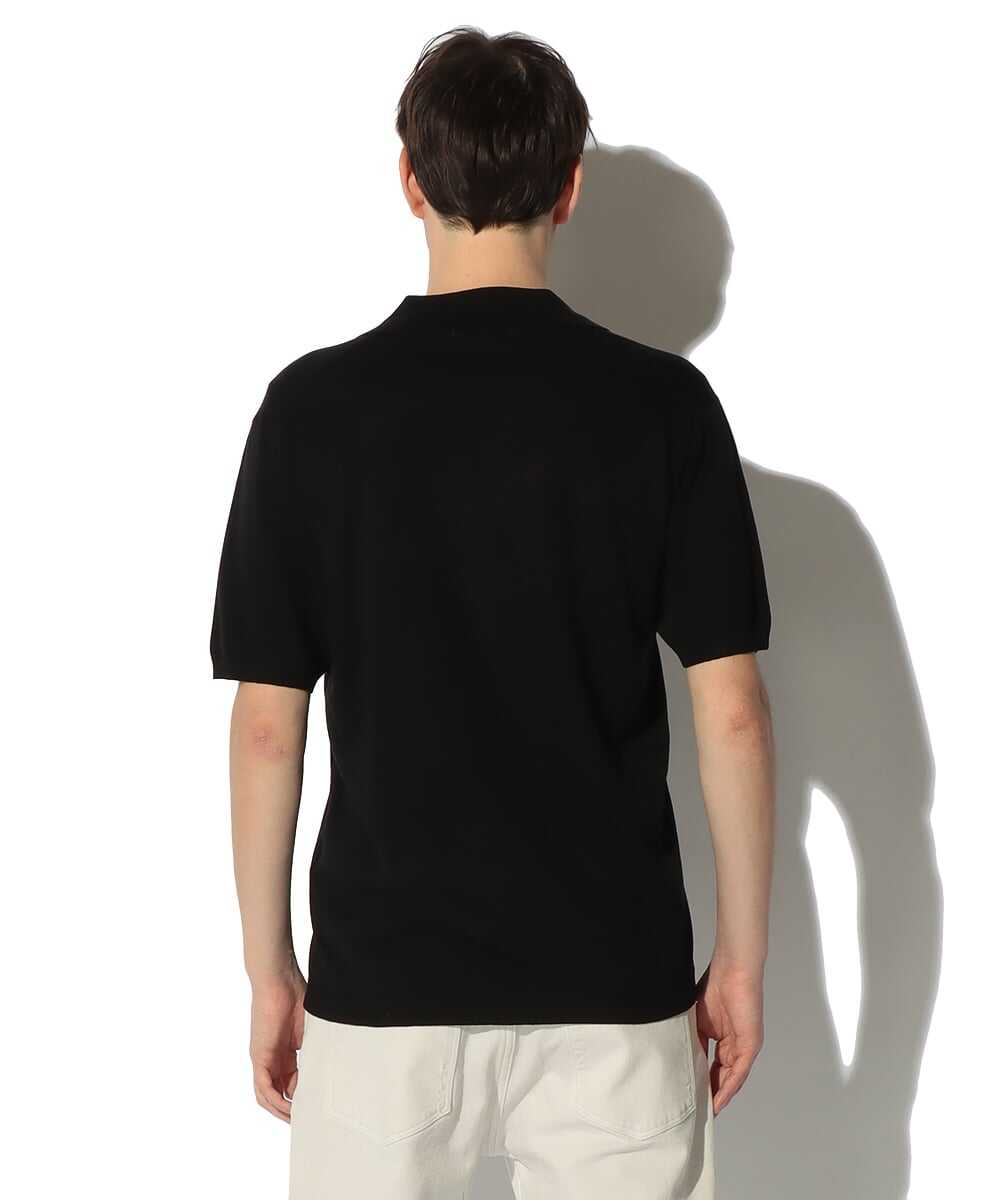 リネンブレンド スキッパーニットTシャツ