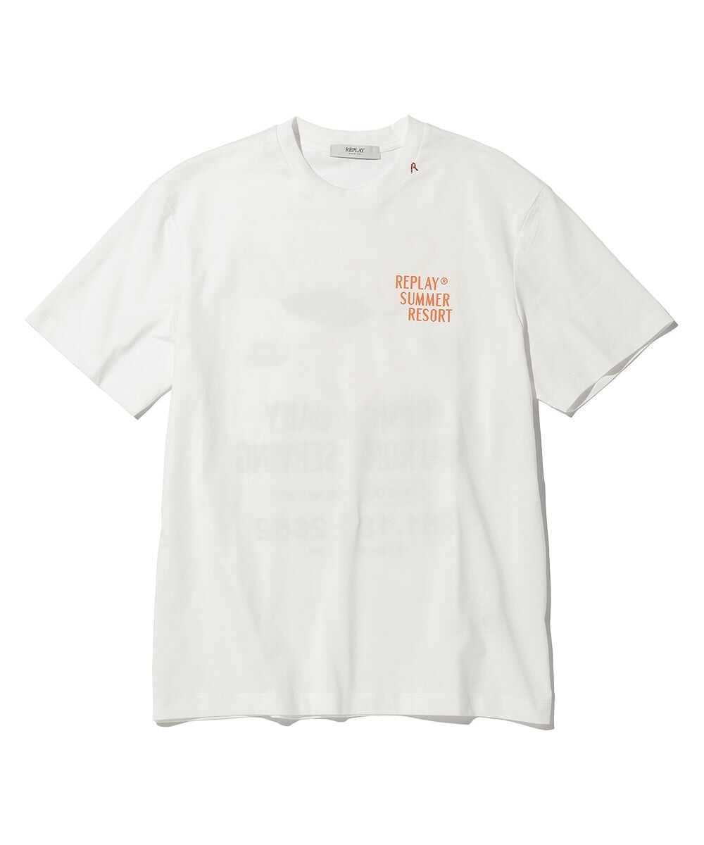 ヘビーコットンジャージ シチリアプリントTシャツ