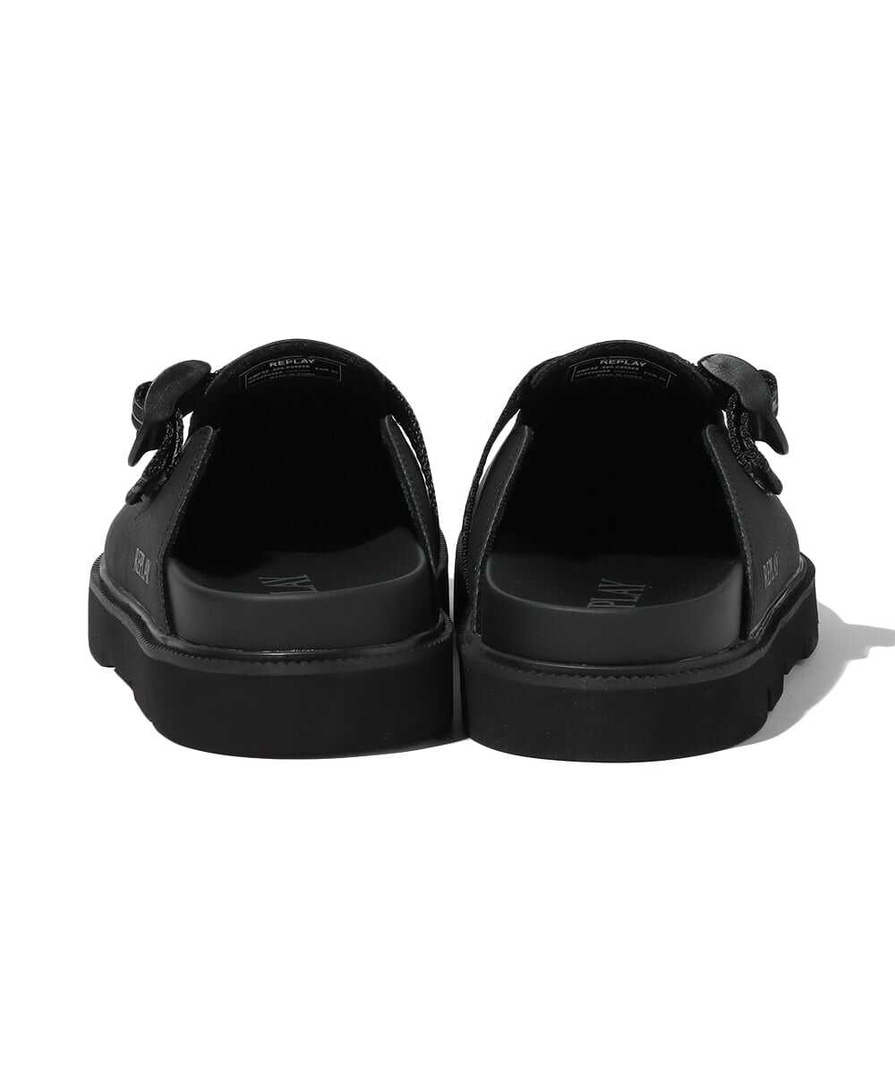 フラットソールスリッパ