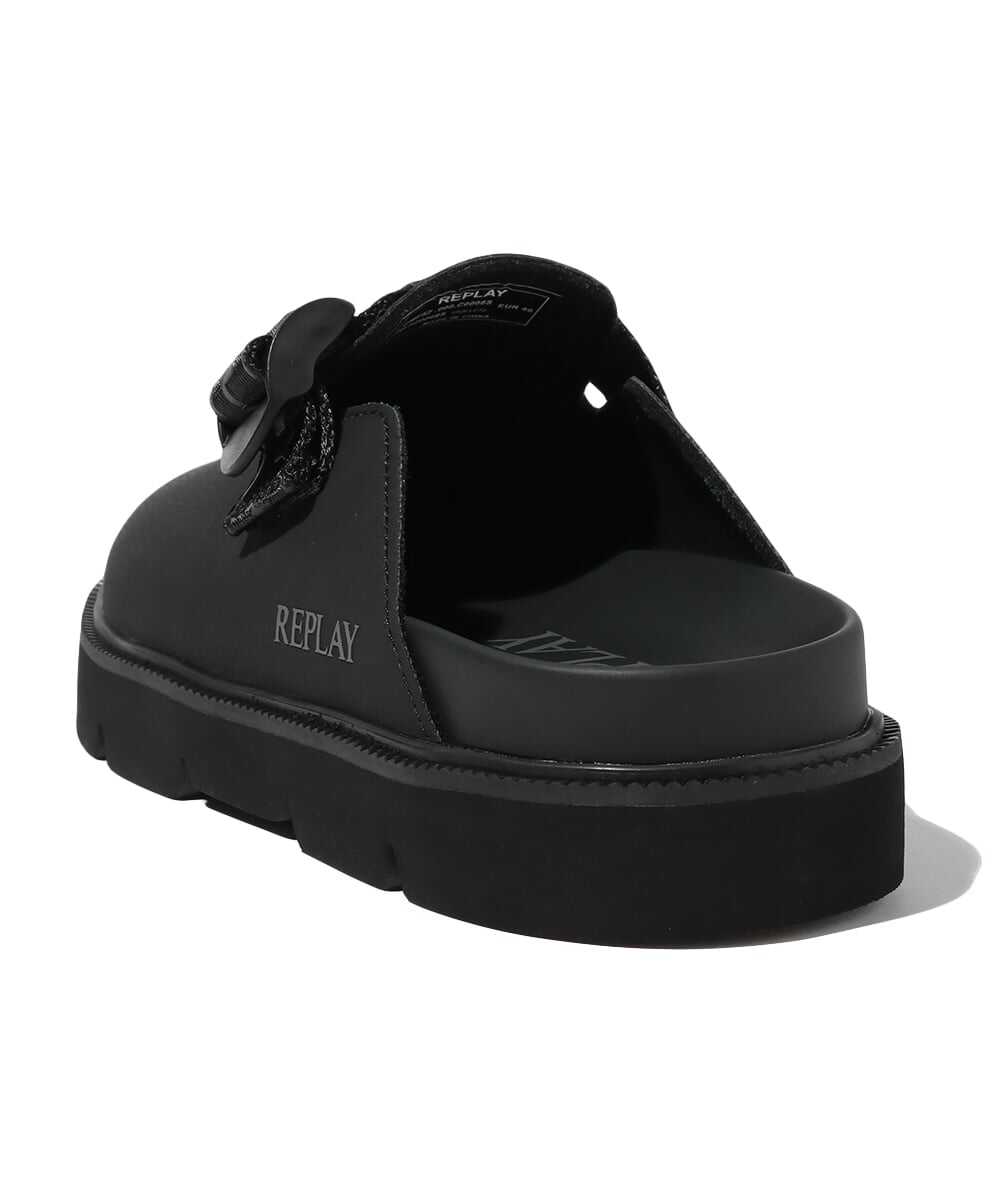 フラットソールスリッパ