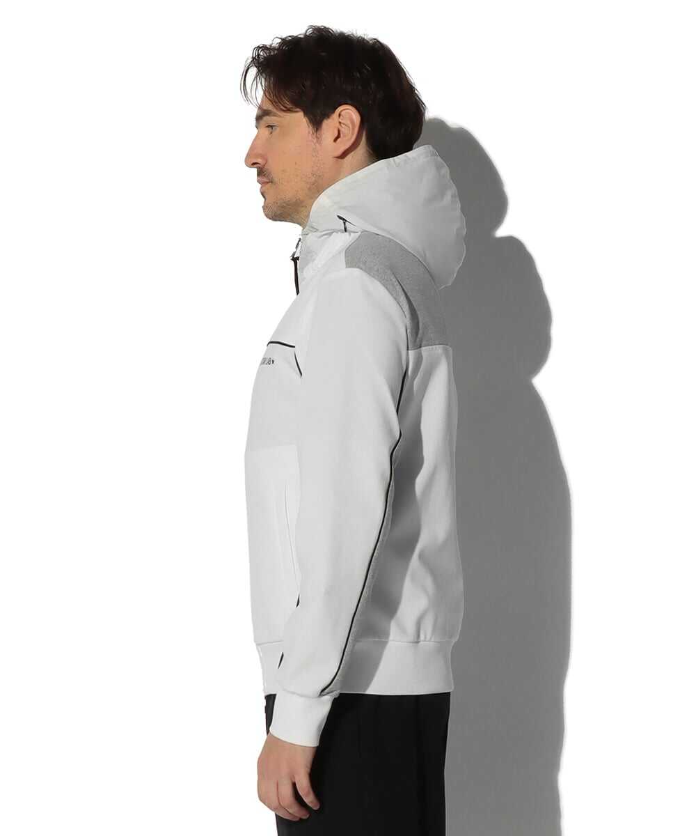 フードロゴ ジップアップパーカ