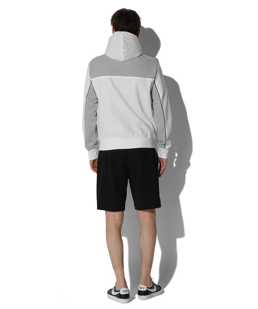 フードロゴ ジップアップパーカ