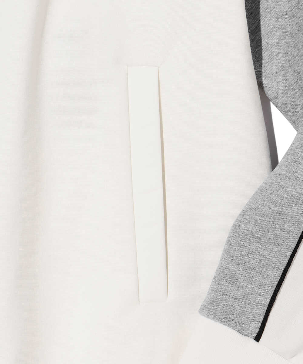 フードロゴ ジップアップパーカ