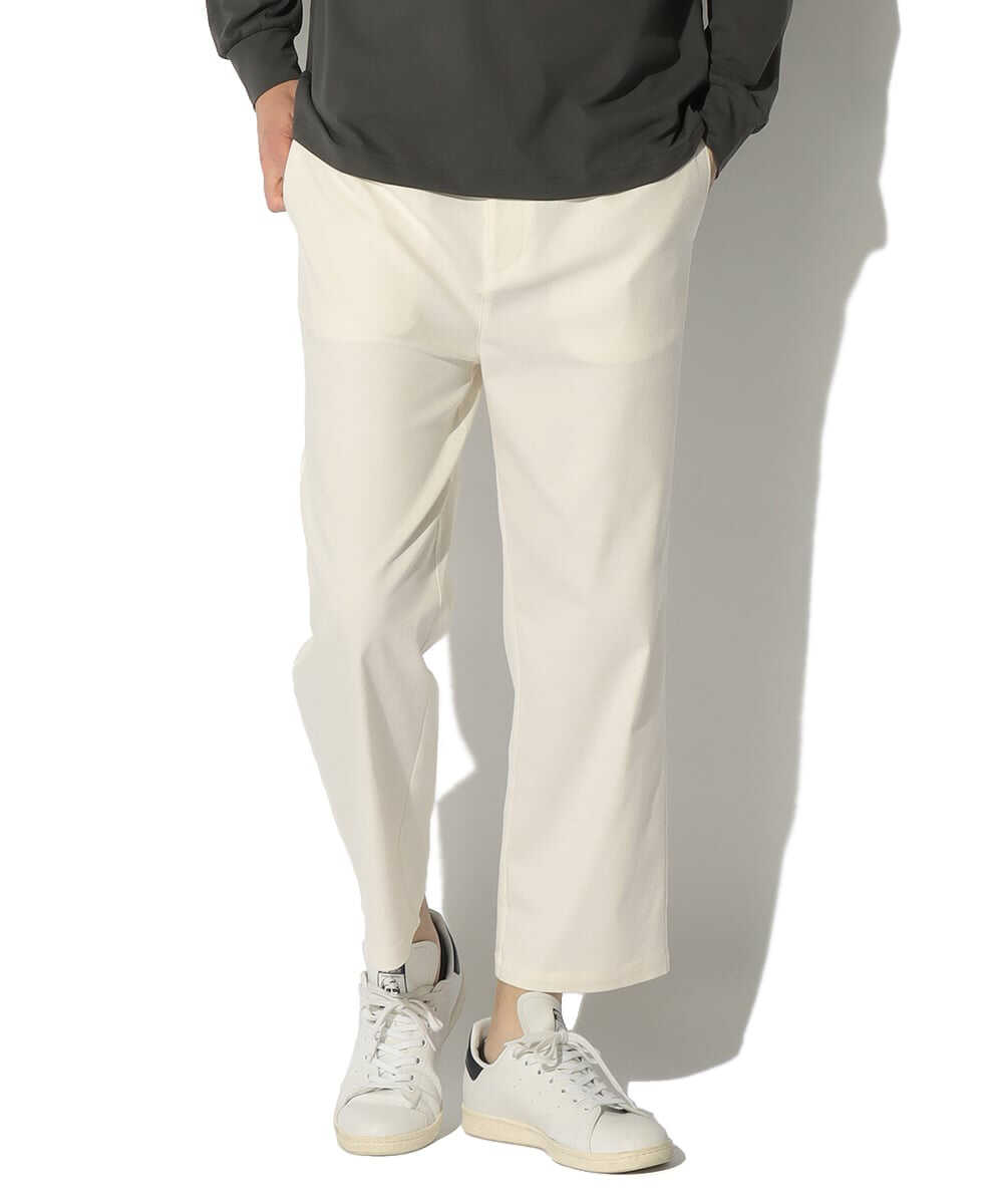 ガムストレッチ 接触冷感 アンクルパンツ