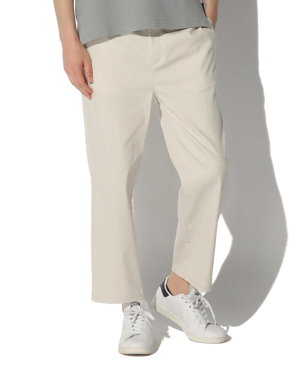 ガムストレッチ 接触冷感 アンクルパンツ