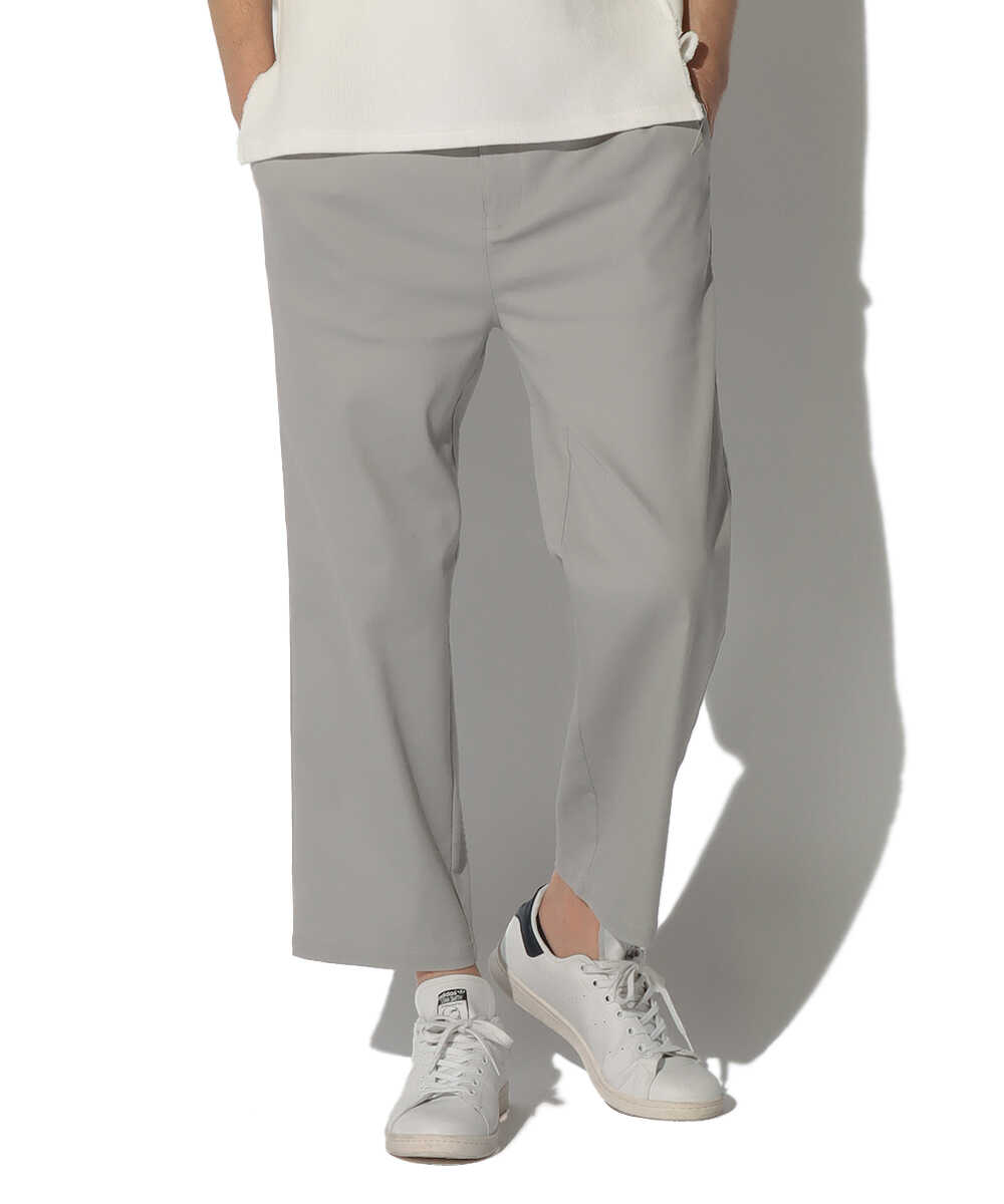 ガムストレッチ 接触冷感 アンクルパンツ