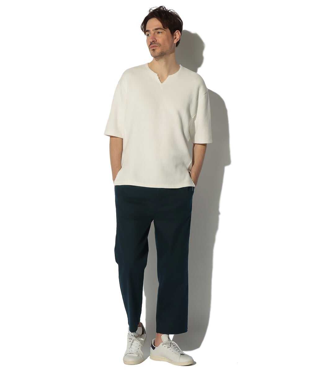 ガムストレッチ 接触冷感 アンクルパンツ