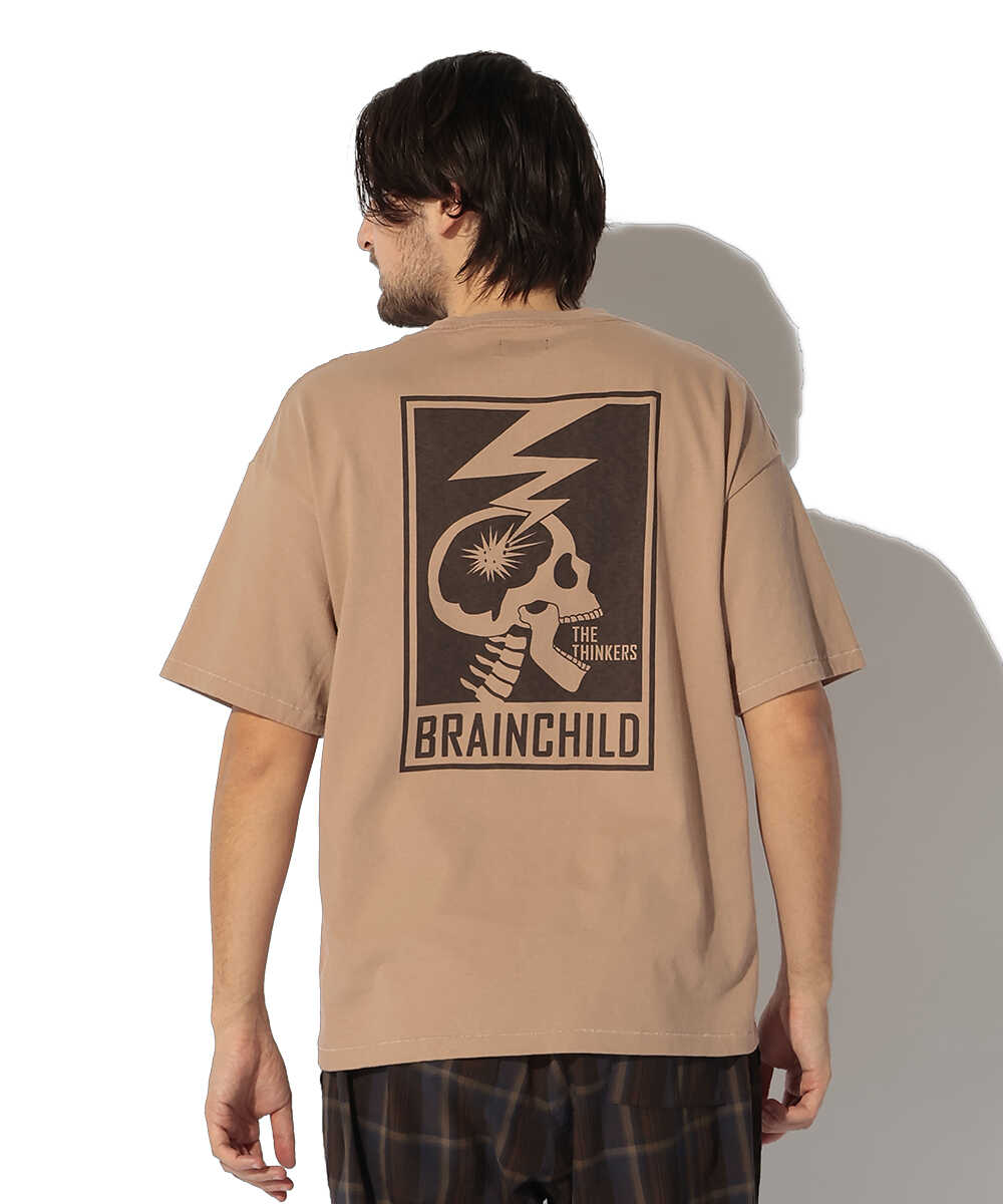 スカルロゴ バックプリントTシャツ