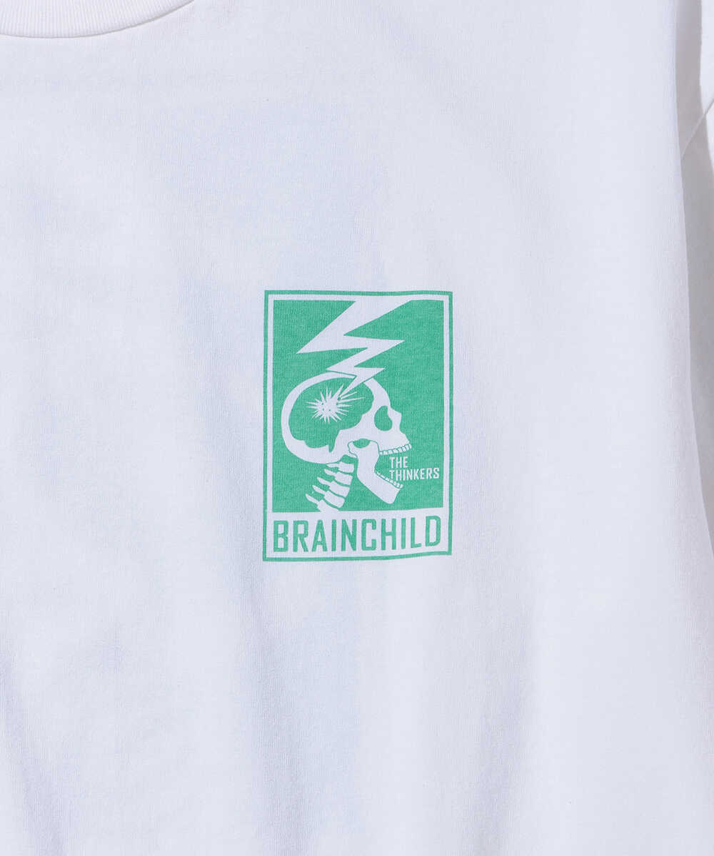 スカルロゴ バックプリントTシャツ