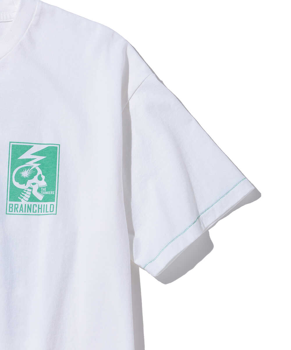 スカルロゴ バックプリントTシャツ